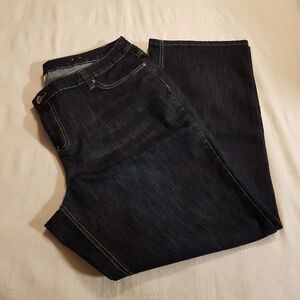 CJ Banks women's 20W dark wash jeans